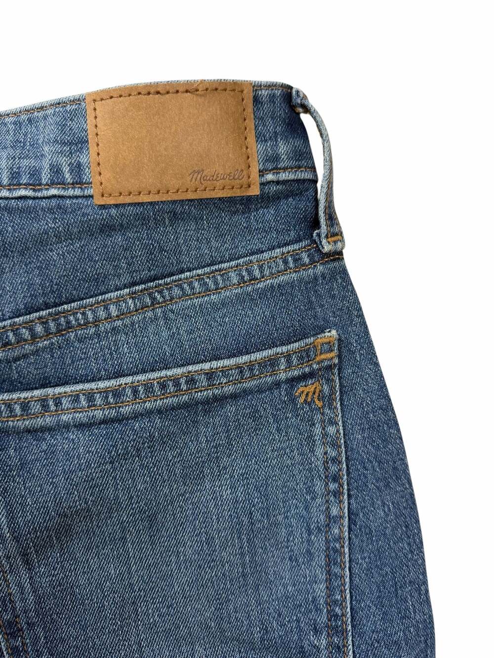 NWT Madewell Perfect Vintage Jean Womens 28 High Rise Straight Alstyne Raw Hem - Picture 5 of 13